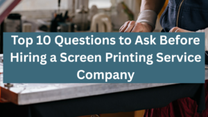 screen printing services